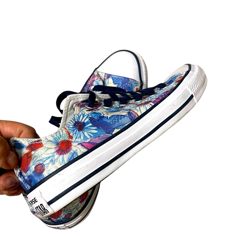 💚Converse All Star Colorful Floral Sneakers - Picture 5 of 13